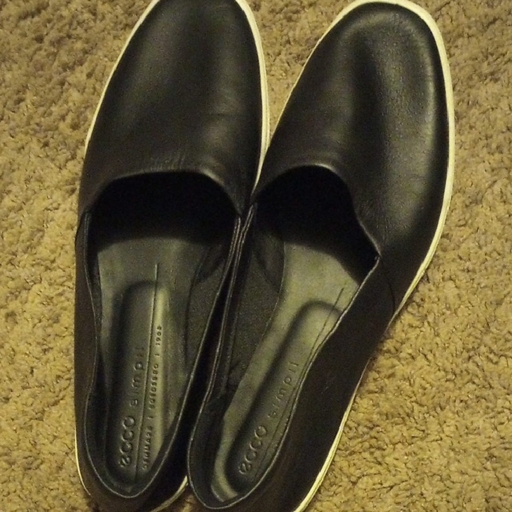 Ecco women's Black Slip-On Shoes